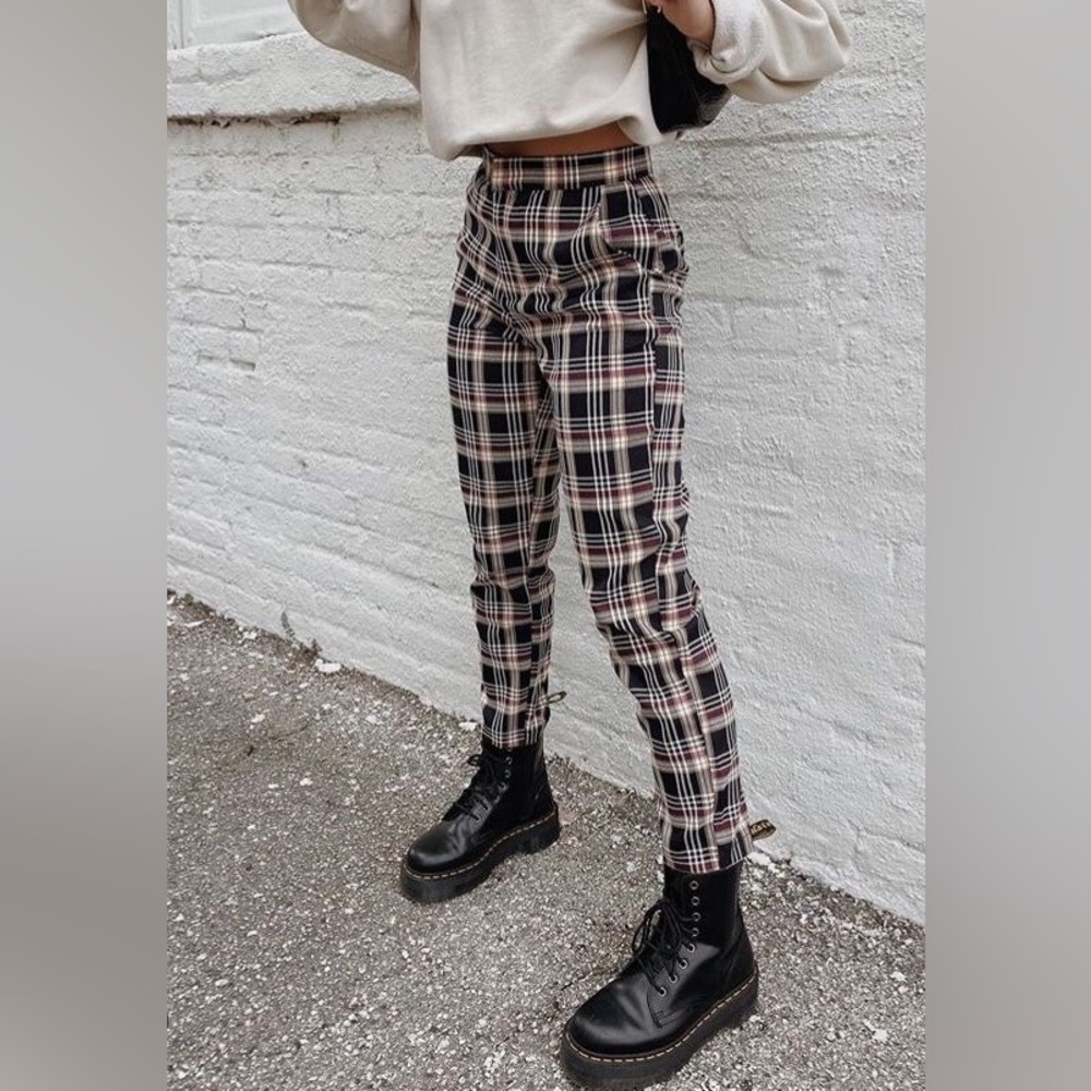 Grey Bandit Plaid Pants